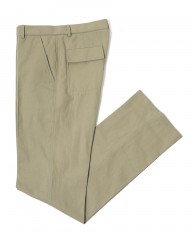 GBSコットンリネンへリンボーン パンツmb_c0