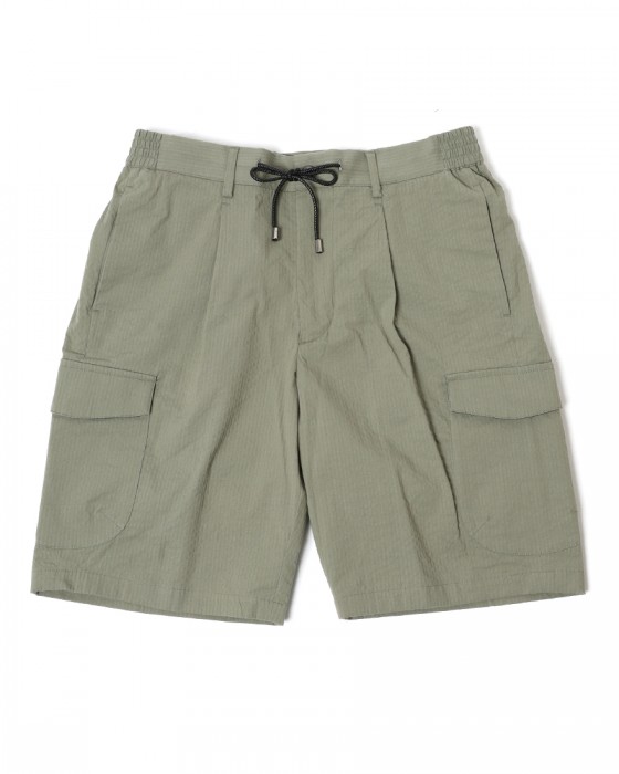 giabsarchivioコットンシアサッカー カーゴショートパンツ【PIERO/SH/ピエロ】04l