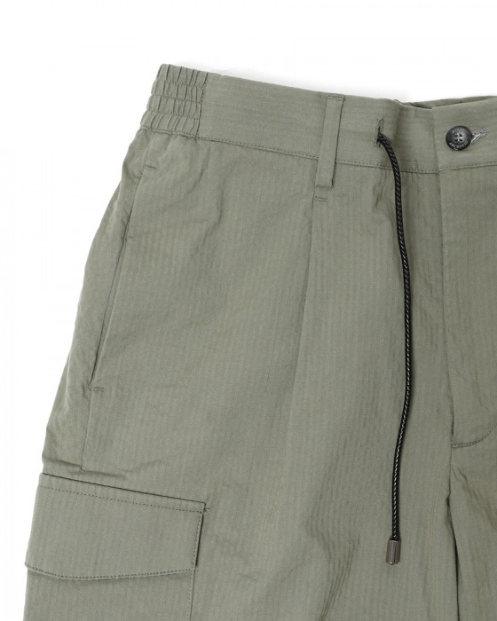 giabsarchivioコットンシアサッカー カーゴショートパンツ【PIERO/SH/ピエロ】06l