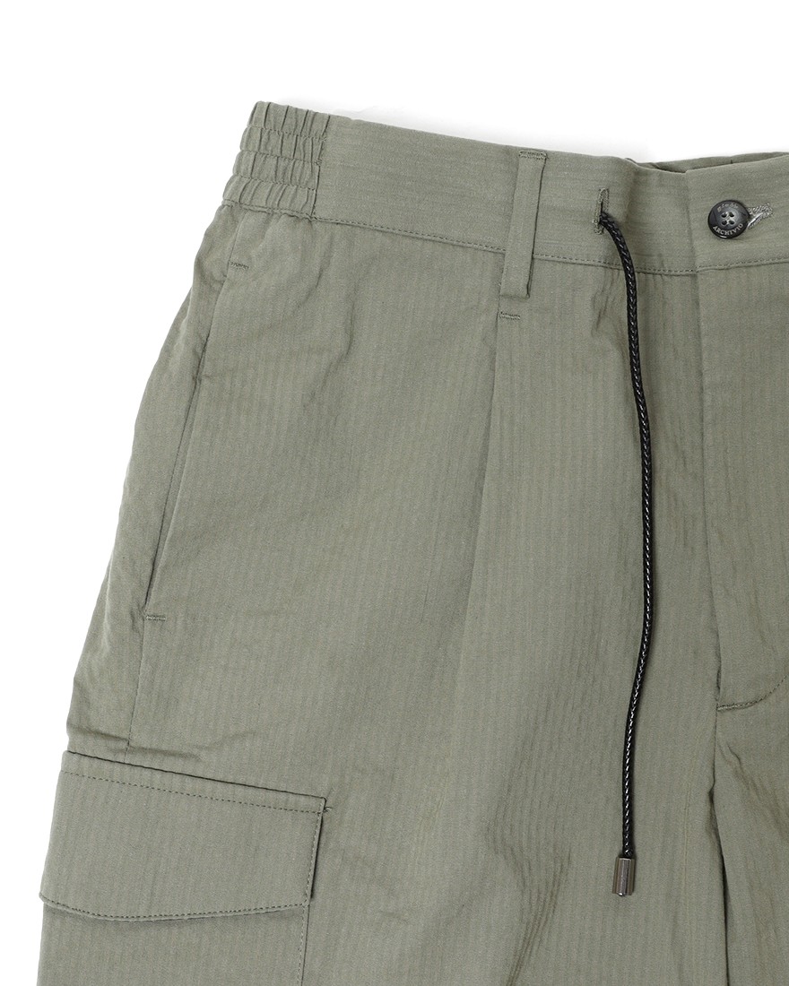 giabsarchivioコットンシアサッカー カーゴショートパンツ【PIERO/SH/ピエロ】06l