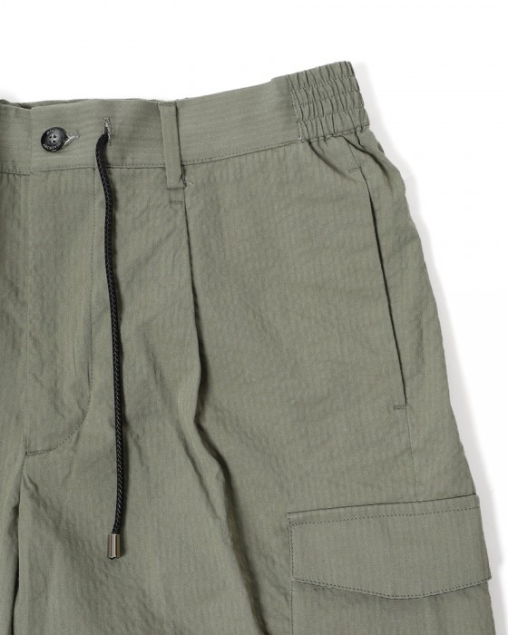 giabsarchivioコットンシアサッカー カーゴショートパンツ【PIERO/SH/ピエロ】07l