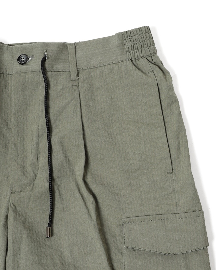 giabsarchivioコットンシアサッカー カーゴショートパンツ【PIERO/SH/ピエロ】07l