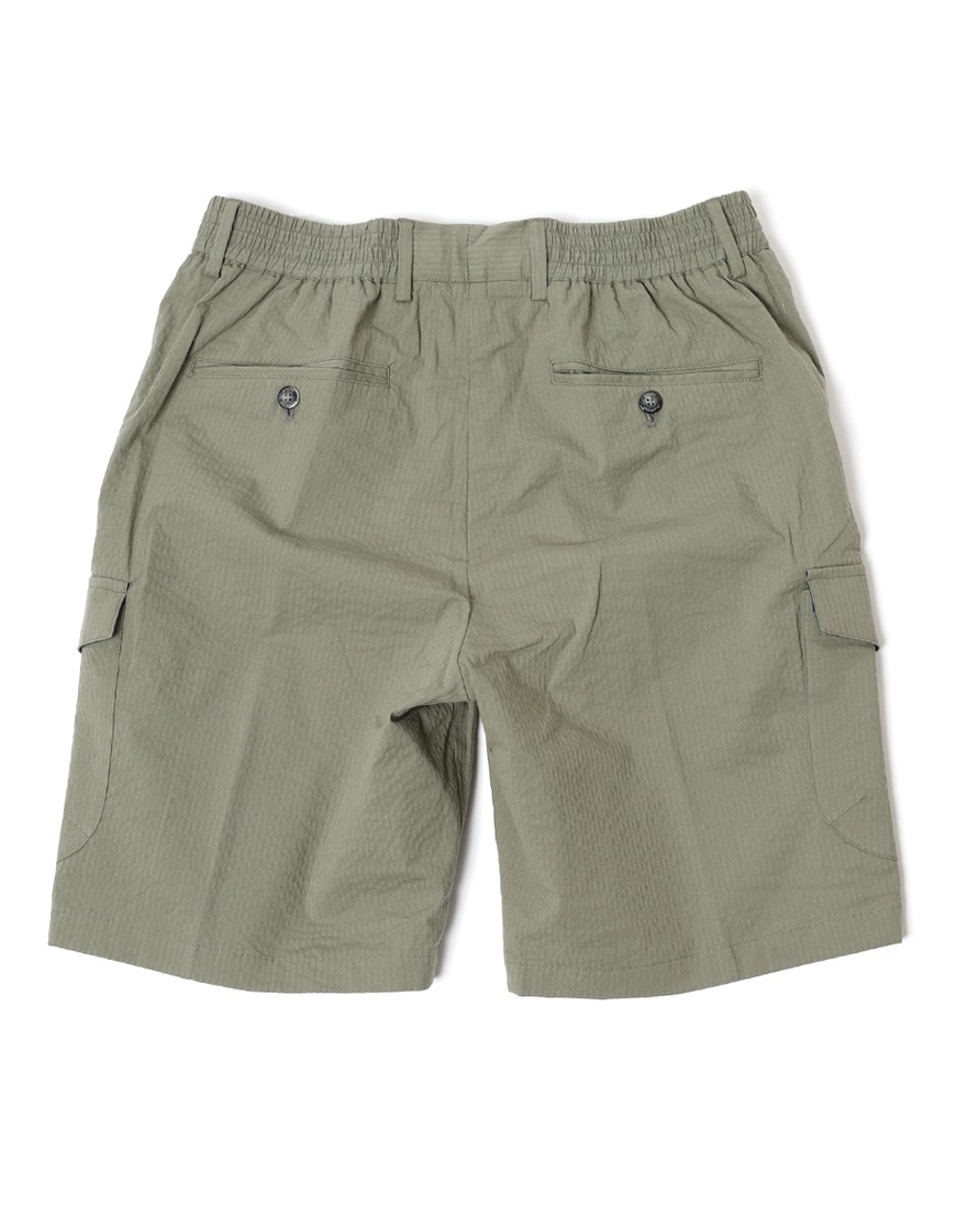 giabsarchivioコットンシアサッカー カーゴショートパンツ【PIERO/SH/ピエロ】09l