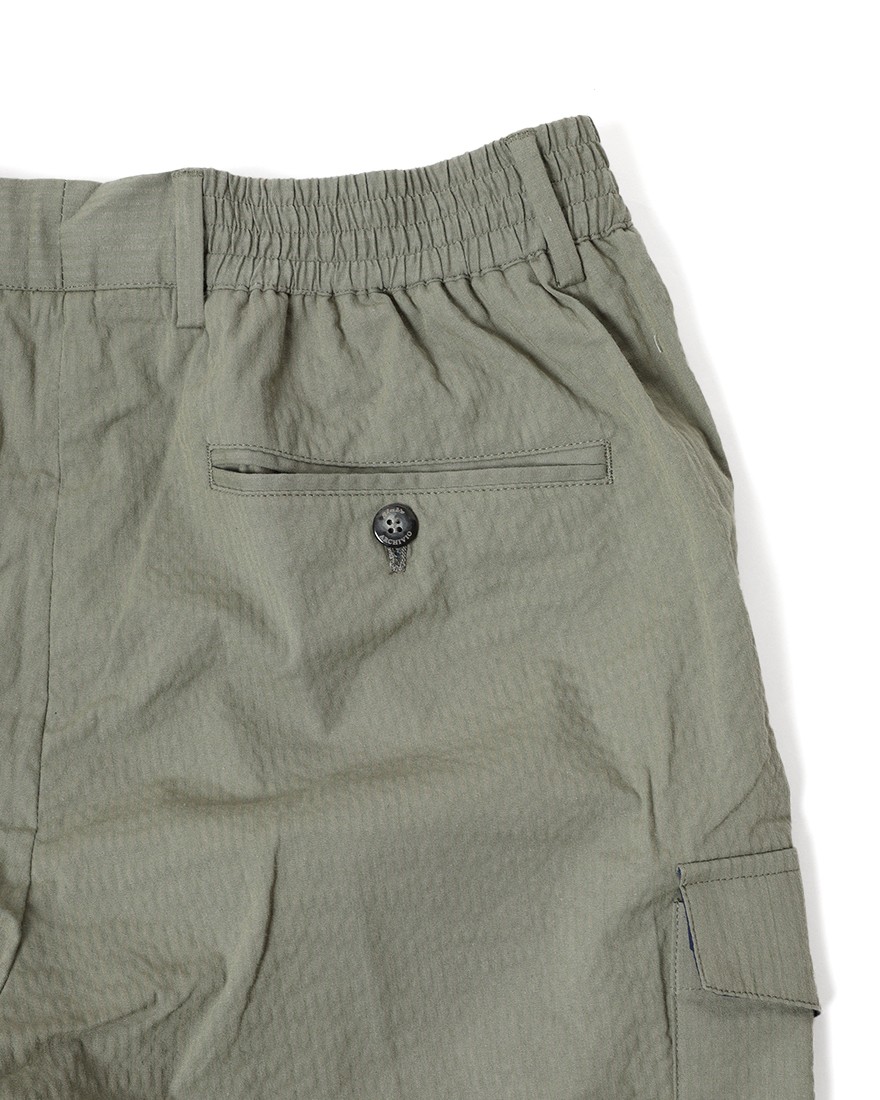 giabsarchivioコットンシアサッカー カーゴショートパンツ【PIERO/SH/ピエロ】12l