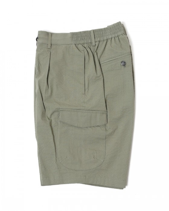 giabsarchivioコットンシアサッカー カーゴショートパンツ【PIERO/SH/ピエロ】ma