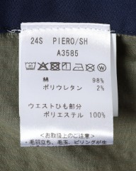 giabsarchivioコットンシアサッカー カーゴショートパンツ【PIERO/SH/ピエロ】mb_22l