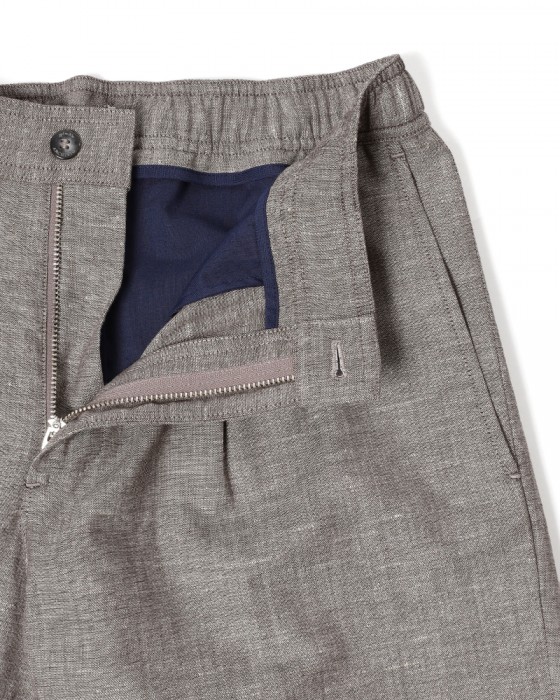 giabsarchivioスラブリネン ショートパンツ【DELLA ROBBIA/SH/デラ ロビア】08l