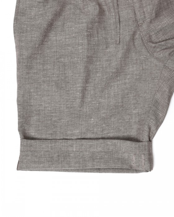 giabsarchivioスラブリネン ショートパンツ【DELLA ROBBIA/SH/デラ ロビア】13l