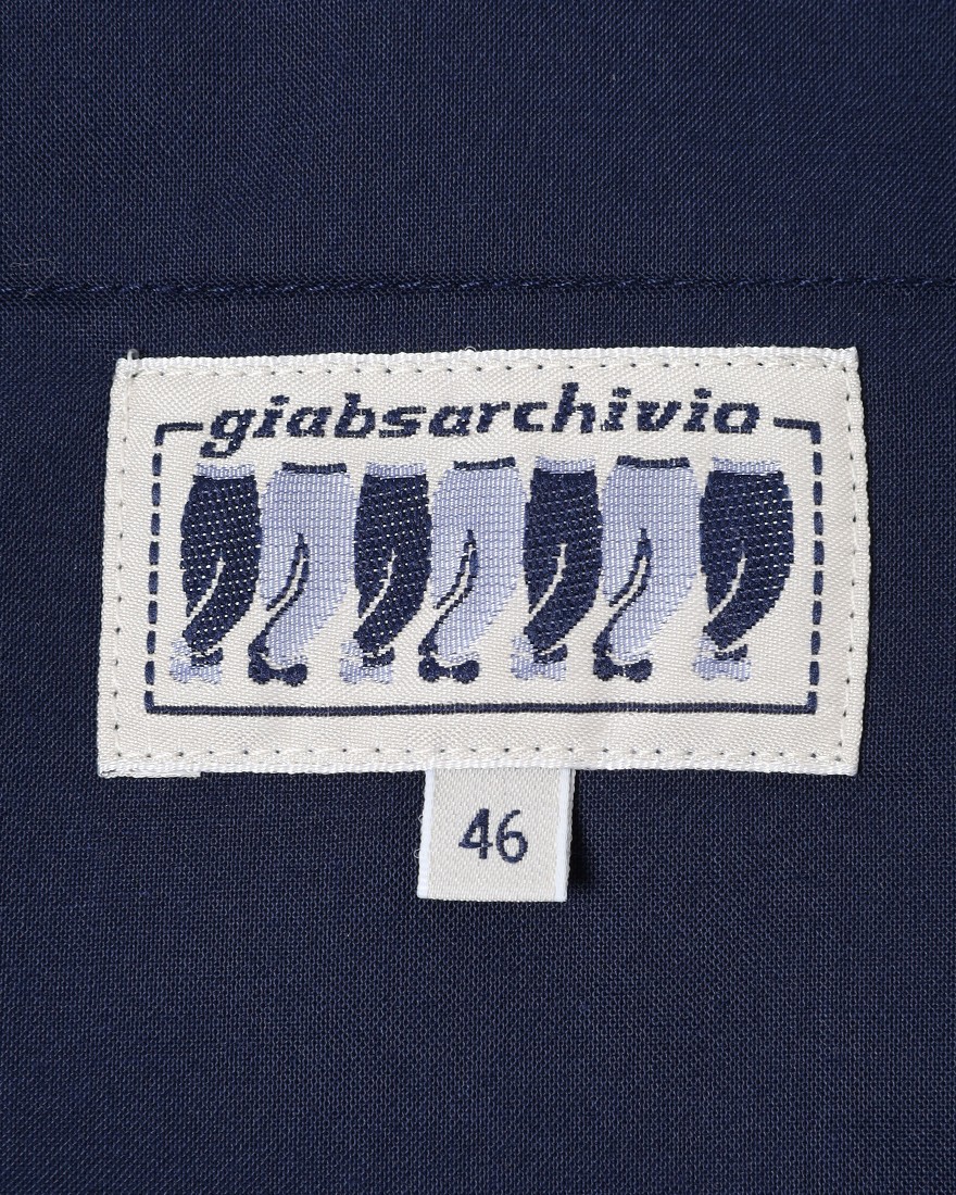 giabsarchivioスラブリネン ショートパンツ【DELLA ROBBIA/SH/デラ ロビア】16l