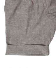 giabsarchivioスラブリネン ショートパンツ【DELLA ROBBIA/SH/デラ ロビア】mb_13l