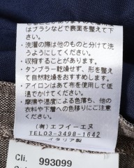 giabsarchivioスラブリネン ショートパンツ【DELLA ROBBIA/SH/デラ ロビア】mb_19l