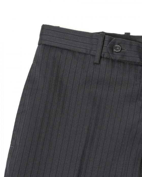 giabsarchivioストライプ コットンシルク テーパード パンツ【MASOLINO GOLD/マゾリーノ ゴールド】08l