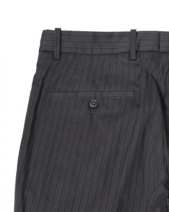 giabsarchivioストライプ コットンシルク テーパード パンツ【MASOLINO GOLD/マゾリーノ ゴールド】15l