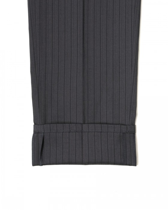 giabsarchivioストライプ コットンシルク テーパード パンツ【MASOLINO GOLD/マゾリーノ ゴールド】18l