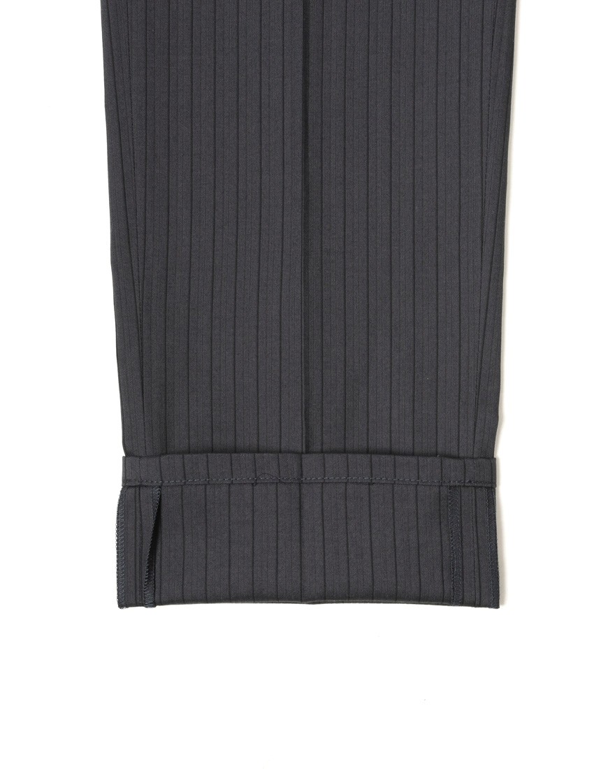 giabsarchivioストライプ コットンシルク テーパード パンツ【MASOLINO GOLD/マゾリーノ ゴールド】18l