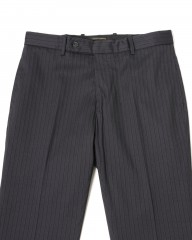 giabsarchivioストライプ コットンシルク テーパード パンツ【MASOLINO GOLD/マゾリーノ ゴールド】mb_06l