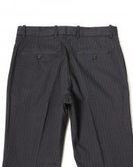 giabsarchivioストライプ コットンシルク テーパード パンツ【MASOLINO GOLD/マゾリーノ ゴールド】mb_14l