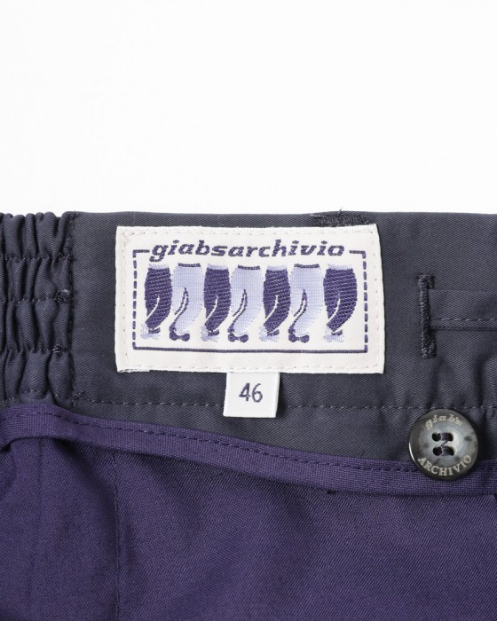 giabsarchivioエアリーテクノコットン テーパード パンツ【MASACCIO/マサッチョ】10l