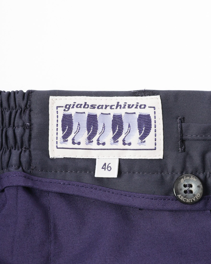 giabsarchivioエアリーテクノコットン テーパード パンツ【MASACCIO/マサッチョ】10l