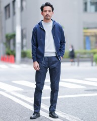 giabsarchivioエアリーテクノコットン テーパード パンツ【MASACCIO/マサッチョ】mb_ma