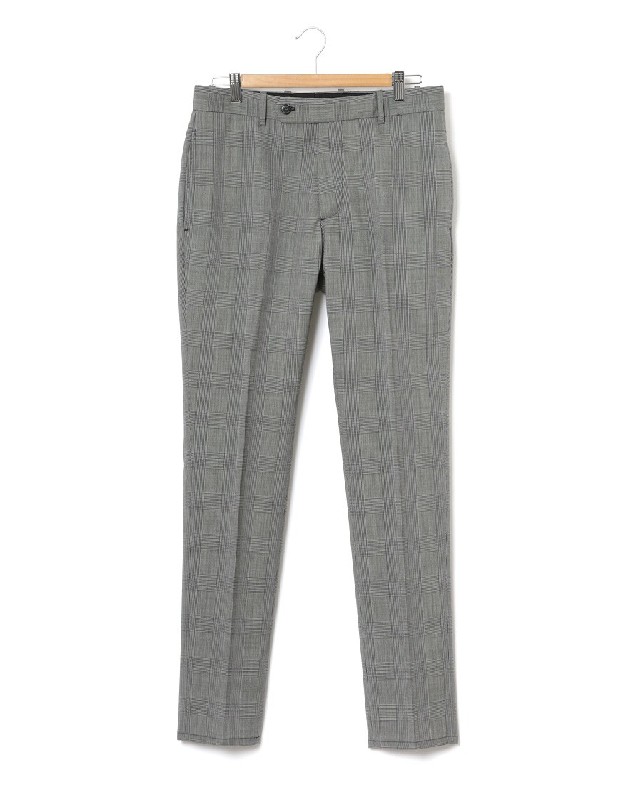 giabsarchivioグレンチェック ウール テーパード パンツ【MASOLINO GOLD/マゾリーノ ゴールド】04l