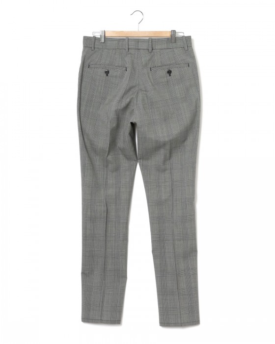 giabsarchivioグレンチェック ウール テーパード パンツ【MASOLINO GOLD/マゾリーノ ゴールド】05l