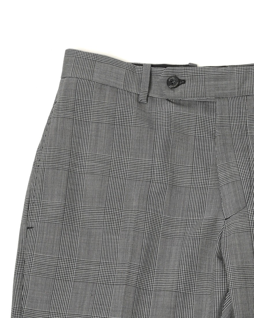 giabsarchivioグレンチェック ウール テーパード パンツ【MASOLINO GOLD/マゾリーノ ゴールド】08l