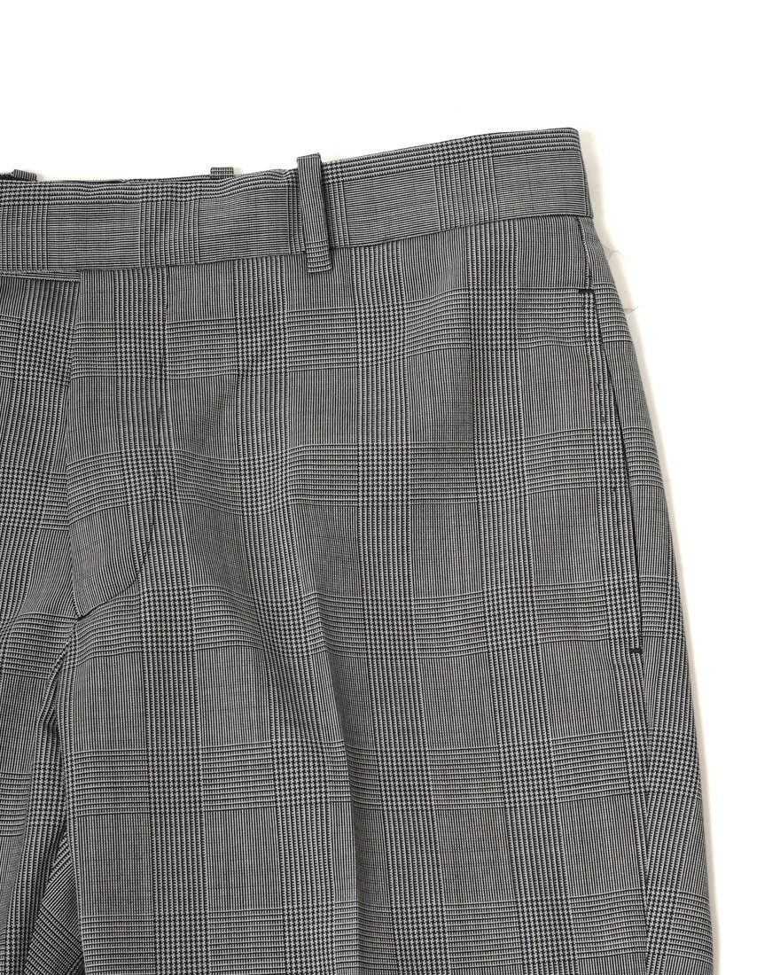giabsarchivioグレンチェック ウール テーパード パンツ【MASOLINO GOLD/マゾリーノ ゴールド】09l