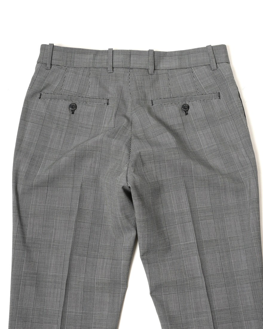 giabsarchivioグレンチェック ウール テーパード パンツ【MASOLINO GOLD/マゾリーノ ゴールド】14l