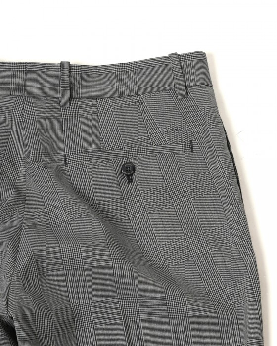 giabsarchivioグレンチェック ウール テーパード パンツ【MASOLINO GOLD/マゾリーノ ゴールド】16l