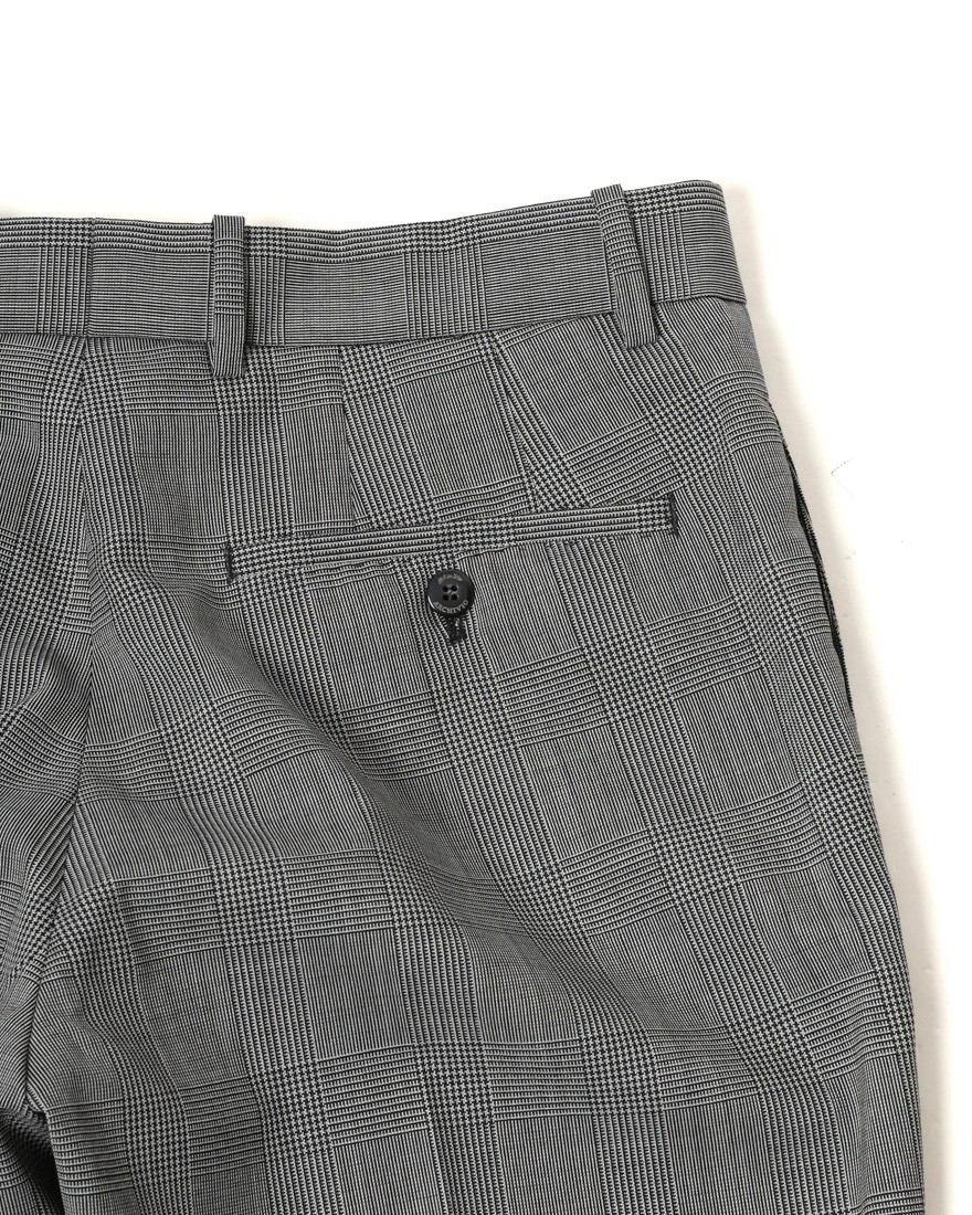 giabsarchivioグレンチェック ウール テーパード パンツ【MASOLINO GOLD/マゾリーノ ゴールド】16l