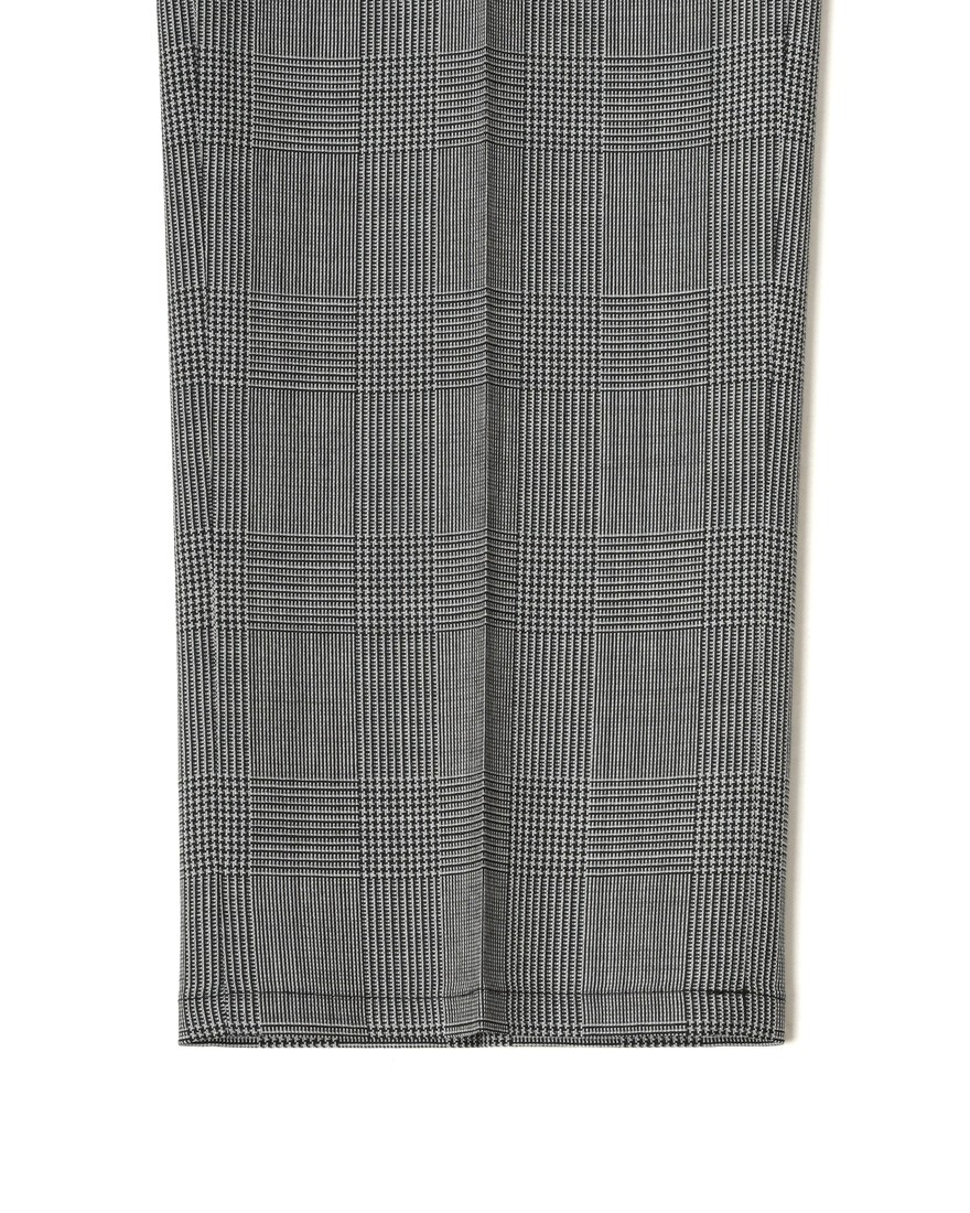 giabsarchivioグレンチェック ウール テーパード パンツ【MASOLINO GOLD/マゾリーノ ゴールド】17l