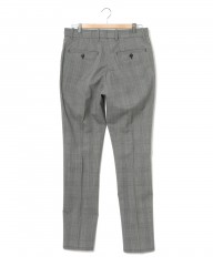 giabsarchivioグレンチェック ウール テーパード パンツ【MASOLINO GOLD/マゾリーノ ゴールド】mb_05l