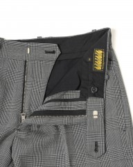 giabsarchivioグレンチェック ウール テーパード パンツ【MASOLINO GOLD/マゾリーノ ゴールド】mb_10l