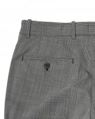 giabsarchivioグレンチェック ウール テーパード パンツ【MASOLINO GOLD/マゾリーノ ゴールド】mb_15l