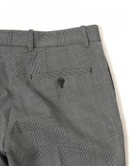 giabsarchivioグレンチェック ウール テーパード パンツ【MASOLINO GOLD/マゾリーノ ゴールド】mb_16l