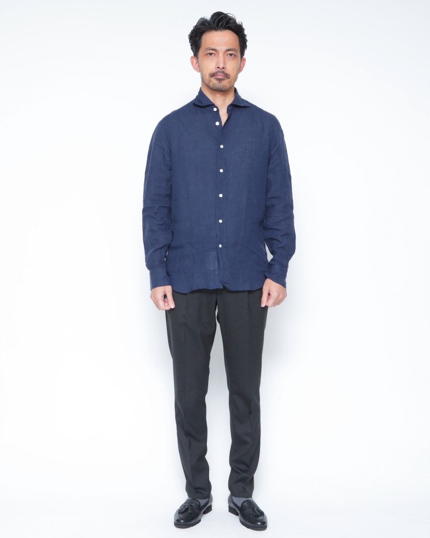 giabsarchivioテクノトロピカル ワンプリーツ テーパード パンツ【DANTE700/ダンテ】01l