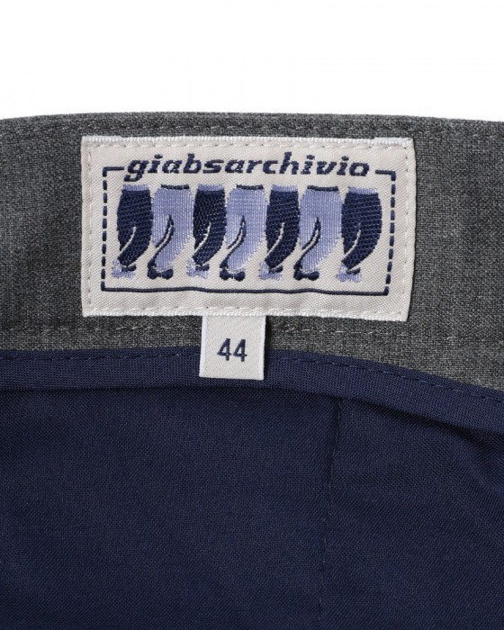 giabsarchivioテクノトロピカル ワンプリーツ テーパード パンツ【DANTE700/ダンテ】17l