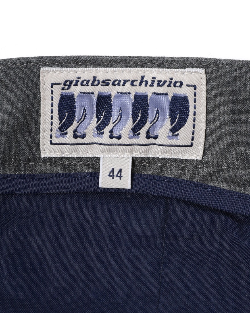 giabsarchivioテクノトロピカル ワンプリーツ テーパード パンツ【DANTE700/ダンテ】17l