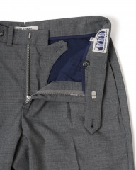 giabsarchivioテクノトロピカル ワンプリーツ テーパード パンツ【DANTE700/ダンテ】mb_10l