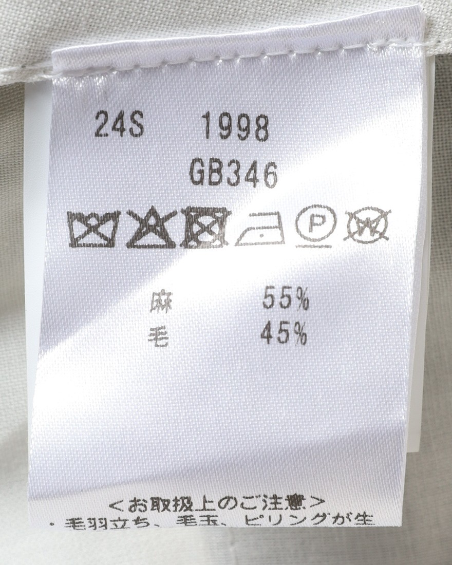 GBSリネンウールキャンバス パンツ【1998】21l