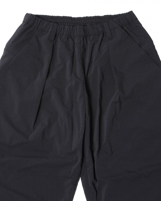 TEATORAナイロンストレッチワイドテーパードパンツ【WALLET PANTS RESORT DR】03l