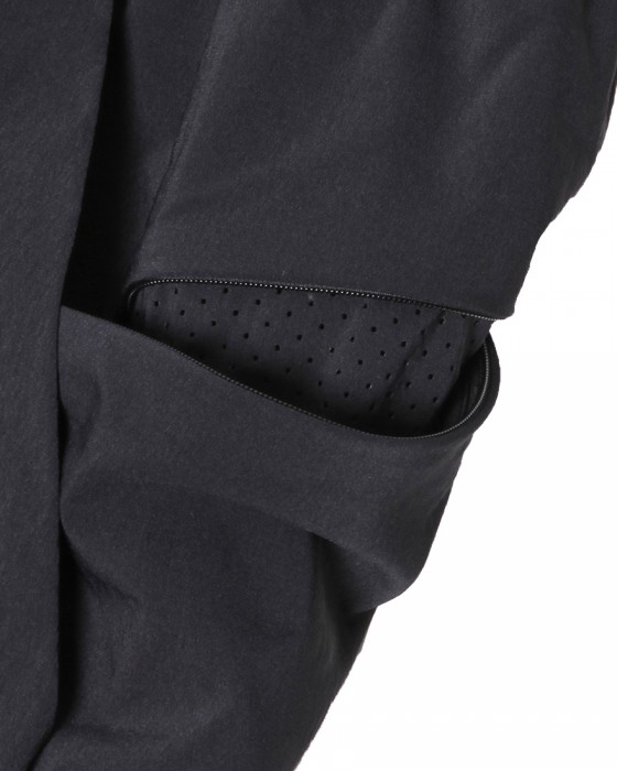 TEATORAナイロンストレッチワイドテーパードパンツ【WALLET PANTS RESORT DR】09l