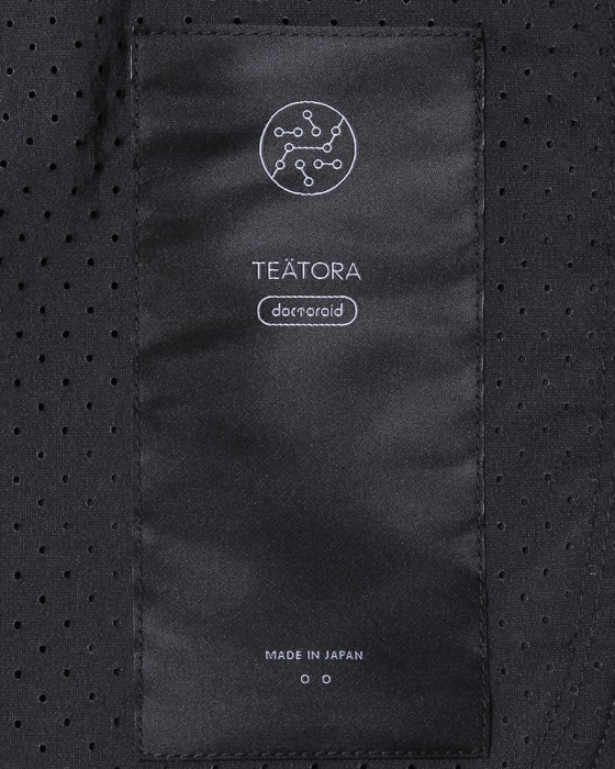 TEATORAナイロンストレッチワイドテーパードパンツ【WALLET PANTS RESORT DR】15l