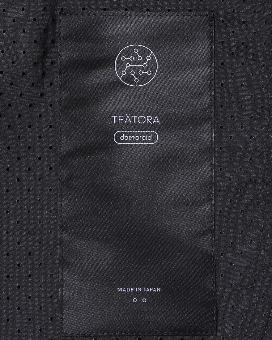TEATORAナイロンストレッチワイドテーパードパンツ【WALLET PANTS RESORT DR】15l