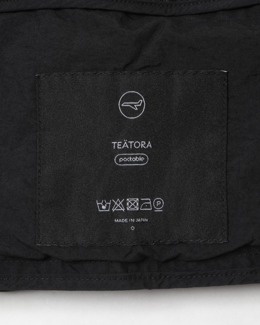 TEATORAテーパード パッカブル ナイロンパンツ【Wallet Pants P】21l