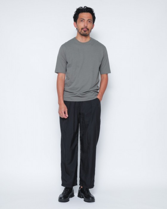 TEATORAナイロン ワイドテーパードパンツ【WALLET PANTS RESORT HL】ma