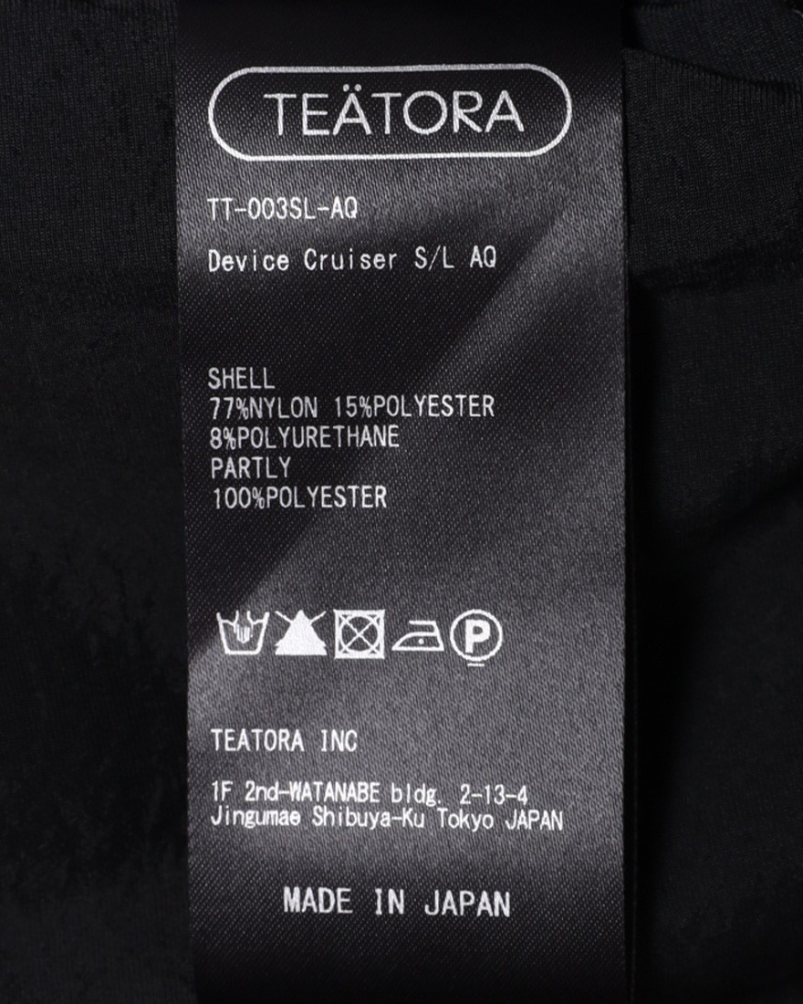 TEATORAナイロンストレッチ ワイドショーツ【DEVICE CRUISER S/L AQ】21l