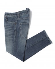 Entre Amis（アントレ・アミ）ウォッシュテーパード スキニーデニム【GAGA】