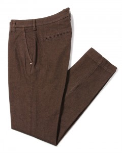 ノープリーツスリムチノ【8188-2450/NO-PL SLIM TROUSERS】